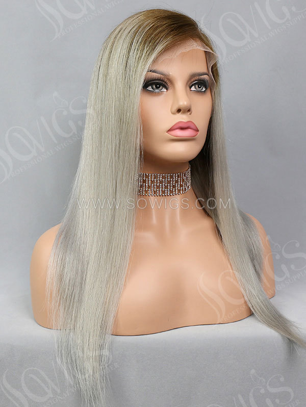 Customize Wig —  130% Density Full Lace Wig Straight Human Hair