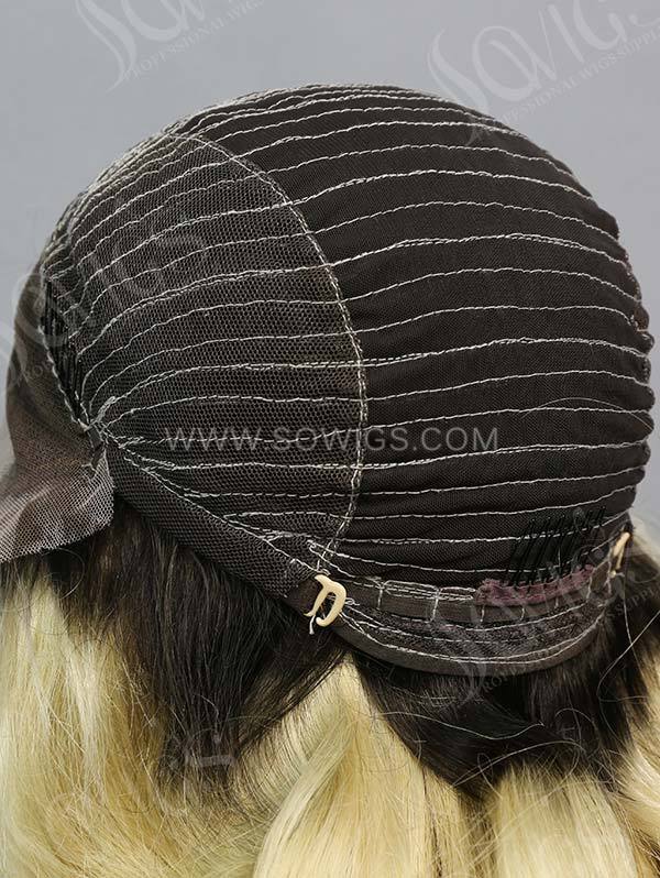 Customize Wig — 300% Density Lace Frontal Wig Wave Human Hair