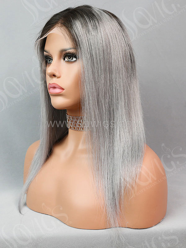 Customize Wig —  130% Density Full Lace Wig Straight Human Hair