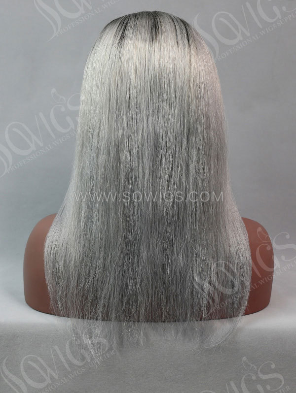 Customize Wig — 130% Density Lace Frontal Wig Straight Human Hair