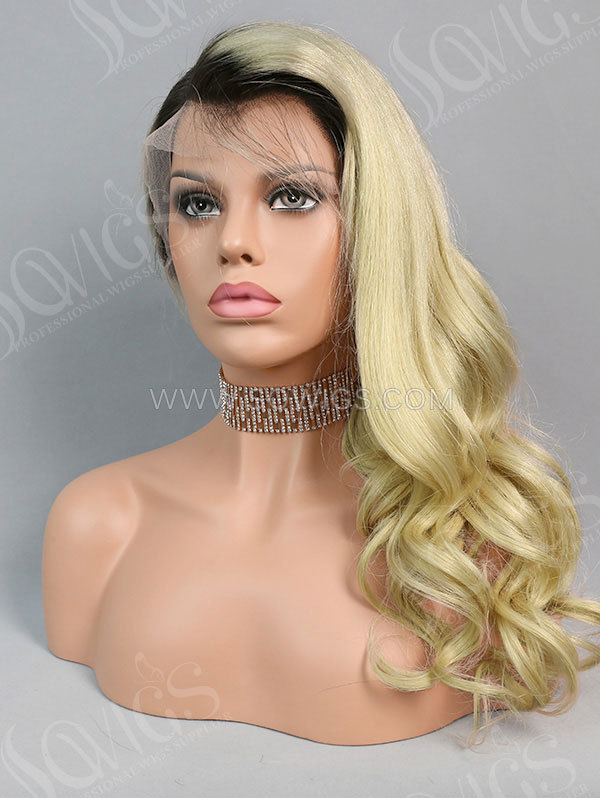 Customize Wig — 300% Density Full Lace Wig Wave Human Hair