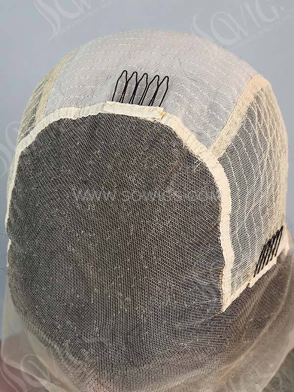 150% Density Lace Front Wig Bob Straight Ombre 1B/Grey Color Human Hair