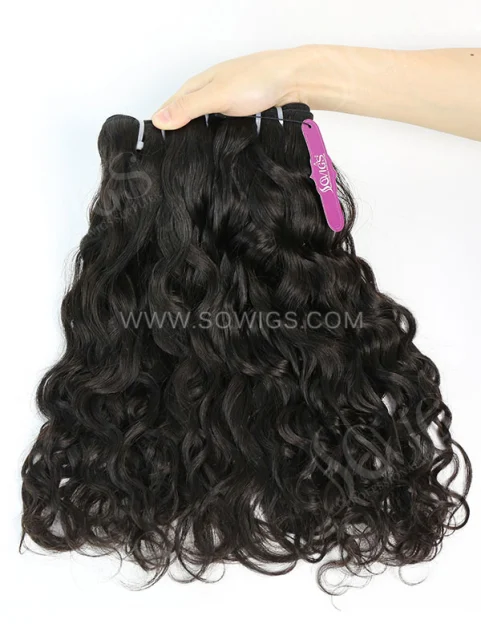 3 Bundles Brazilian Natural Wave Human Virgin Hair 