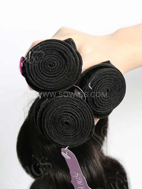 3 Bundles Brazilian Body Wave Human Virgin Hair 