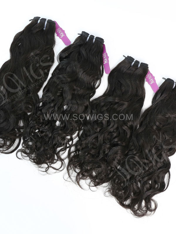 4 Bundles Brazilian Natural Wave Human Virgin Hair 