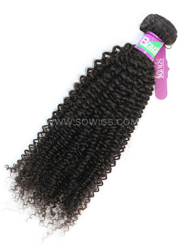 1 Bundle Brazilian Kinky Curly Human Virgin Hair 