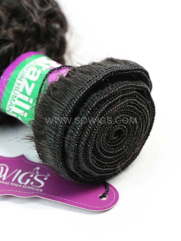 1 Bundle Brazilian Kinky Curly Human Virgin Hair 