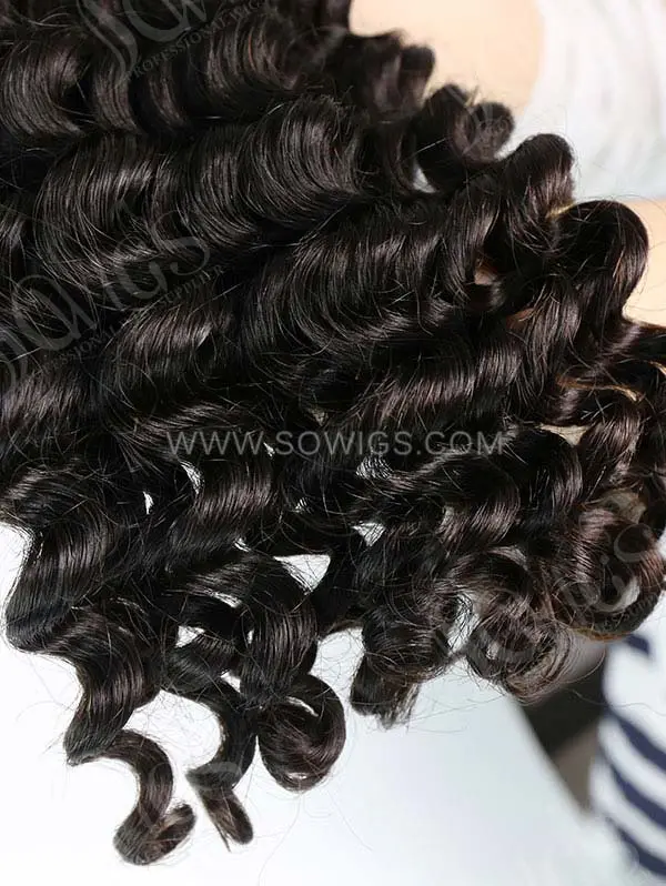 4 Bundles Brazilian Deep Wave Human Virgin Hair 