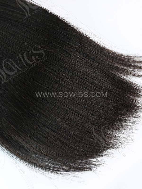 2 or 3 Bundles with 360 Frontal Brazilian Straight Human Virgin Hair 