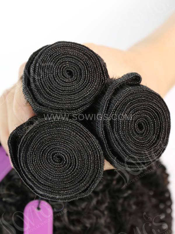 3 Bundles Brazilian Kinky Curly Human Virgin Hair 