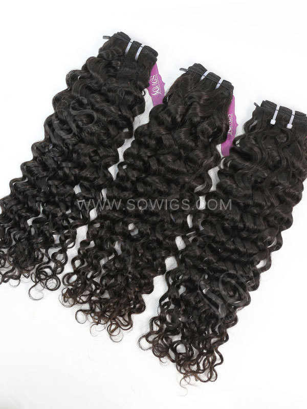 3 Bundles Brazilian Italian Curly Human Virgin Hair 