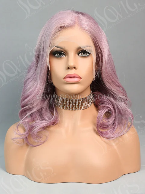 Customize Wig —  180% Density Full Lace Wig Wave Human Hair