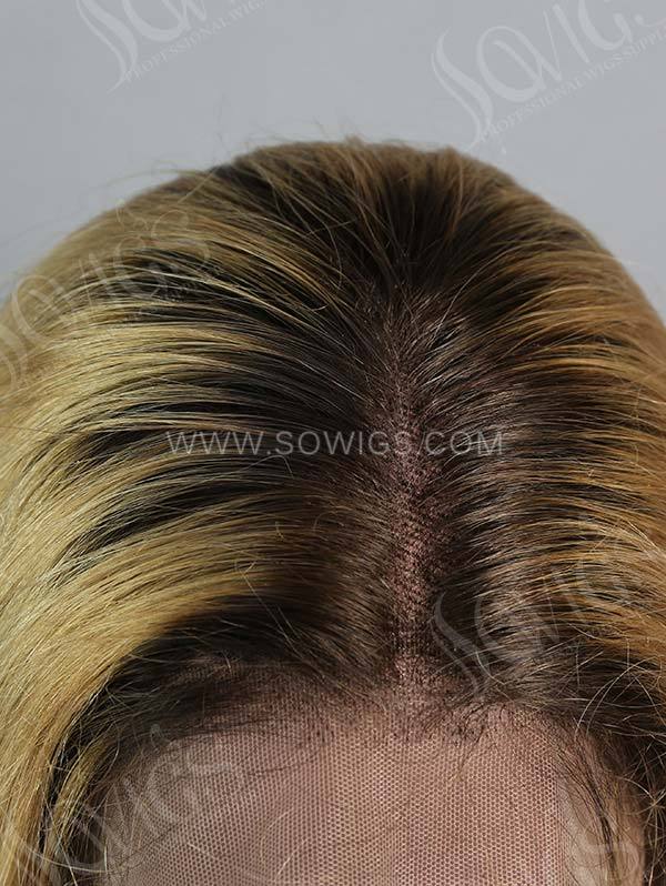 Customize Wig — 180% Density Lace Frontal Wig Wave Human Hair