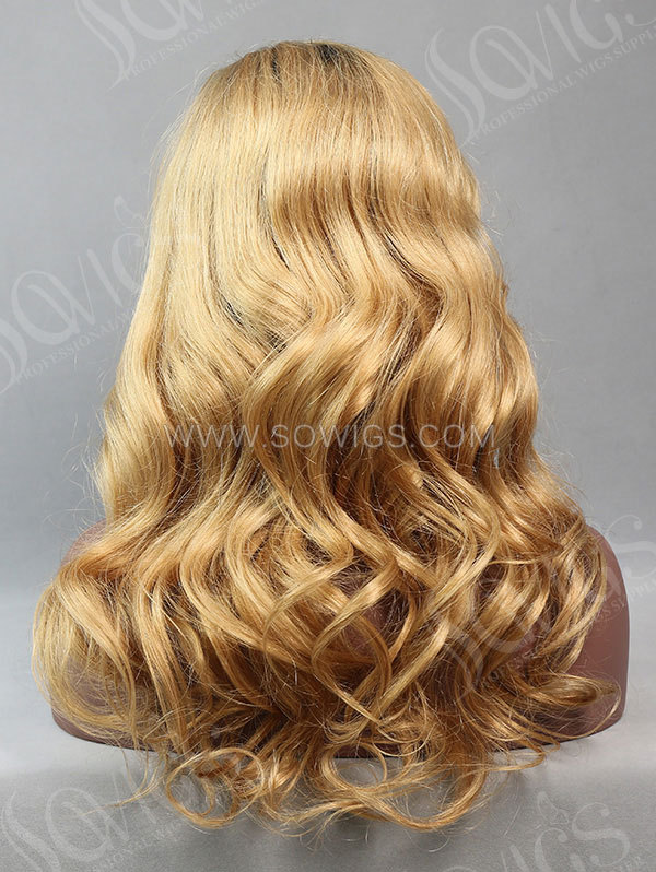 Customize Wig — 180% Density Lace Frontal Wig Wave Human Hair