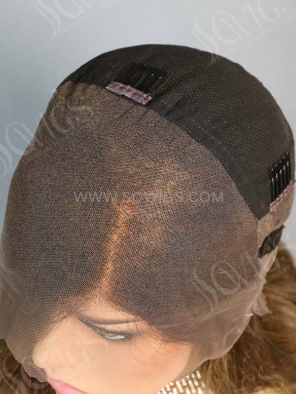 Customize Wig —  130% Density Full Lace Wig Wave Human Hair