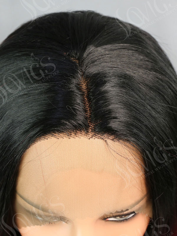 Synthetic Lace Front Wig Straight Passion Red Color Hair