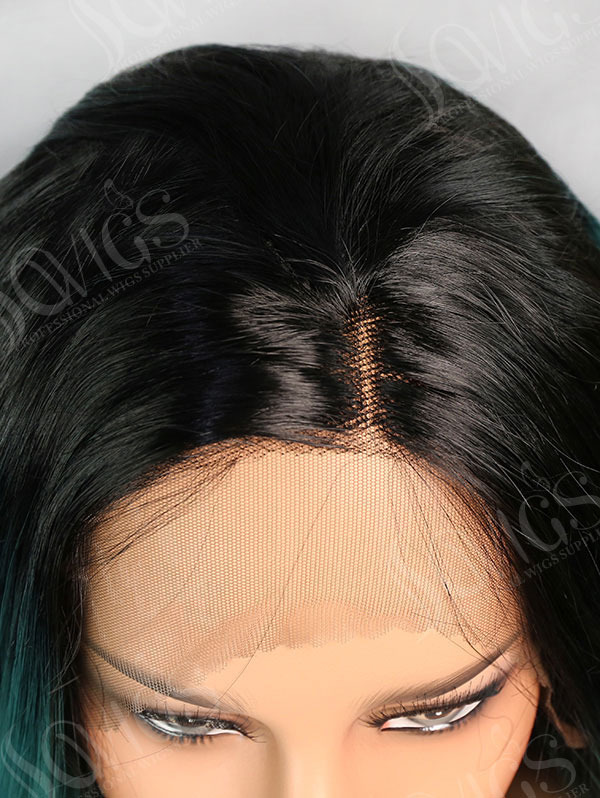 Synthetic Lace Front Wig Wave Magical Mermaid Color Hair