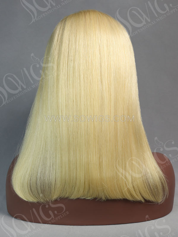 Customize Wig — 130% Density Lace Frontal Wig Straight Human Hair