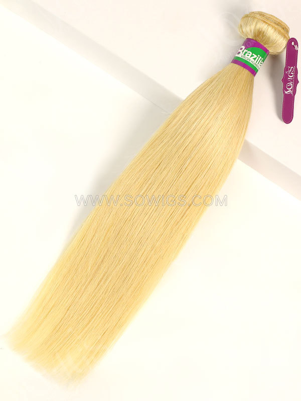 1 Bundle Brazilian 613 Color Straight Human Hair 
