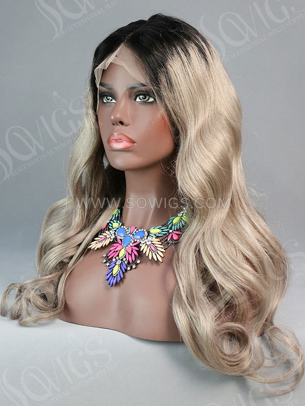 Customize Wig — 150% Density Lace Frontal Wig Wave Human Hair