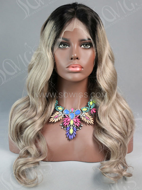 Customize Wig — 150% Density Lace Frontal Wig Wave Human Hair