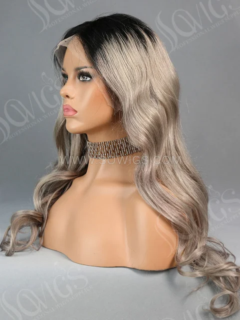 Customize Wig — 150% Density Full Lace Wig Wave Human Hair