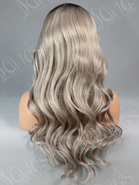 Customize Wig — 150% Density Full Lace Wig Wave Human Hair