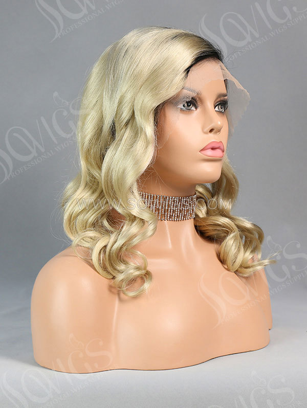 Customize Wig — 130% Density Full Lace Wig Wave Human Hair