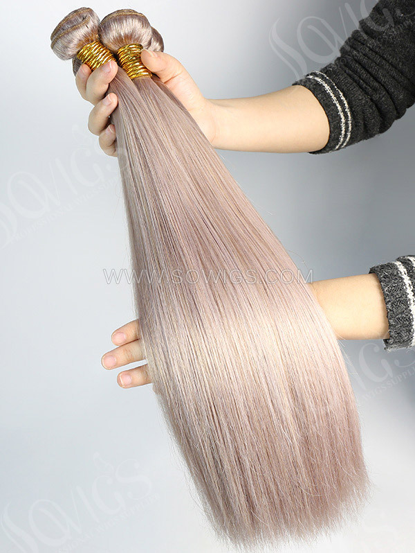 1 Bundle Brazilian #18 Color Straight Human Hair 