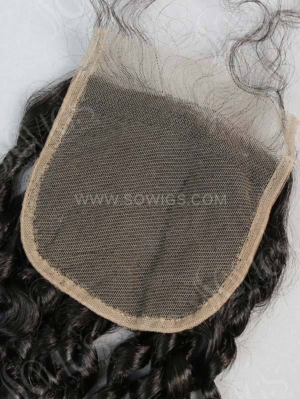 4*4 Lace Closure Kinky Curly Human Hair