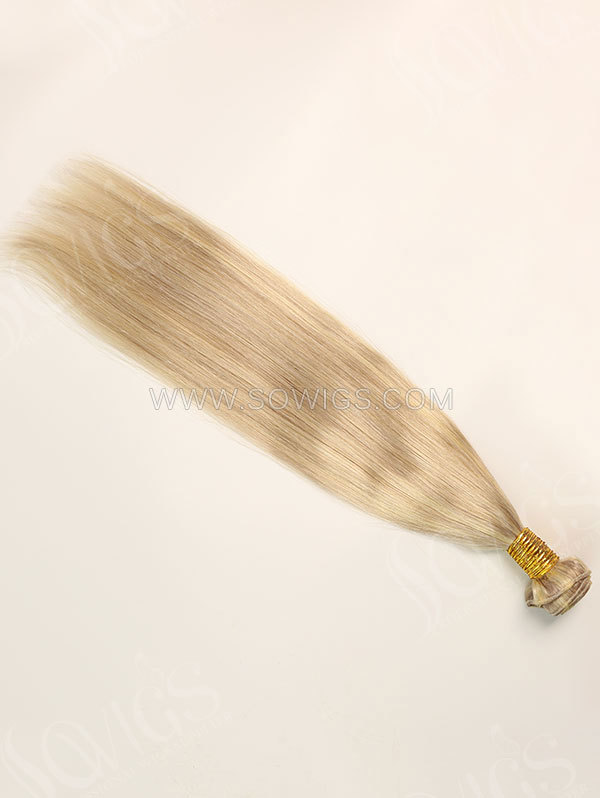 1 Bundle Brazilian #P18/24 Color Straight Human Hair 