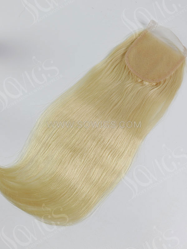 5*5 Lace Closure 613 Color Straight Human Hair