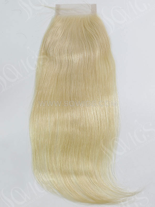 5*5 Lace Closure 613 Color Straight Human Hair