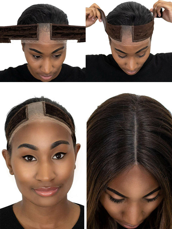 Velvet Wigs Band Comfort Edge Protectiver