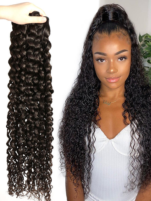 4 Bundles Italian Curly Human Virgin Hair 