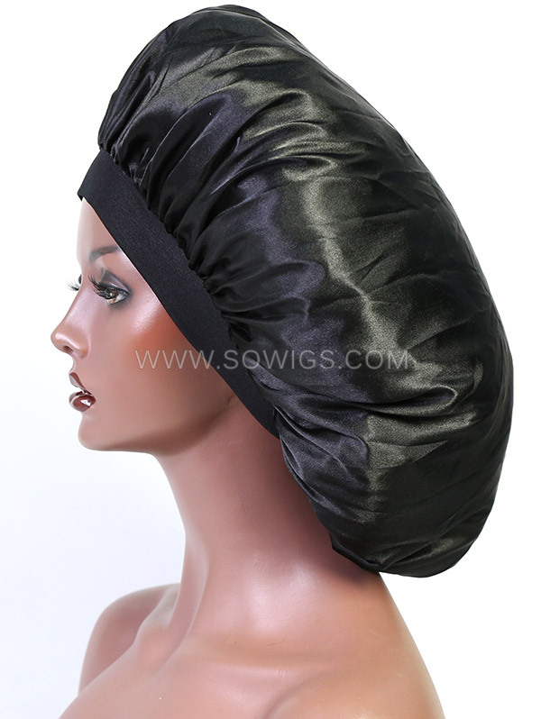 Satin Bonnet For Night Sleep Hair Protectiver