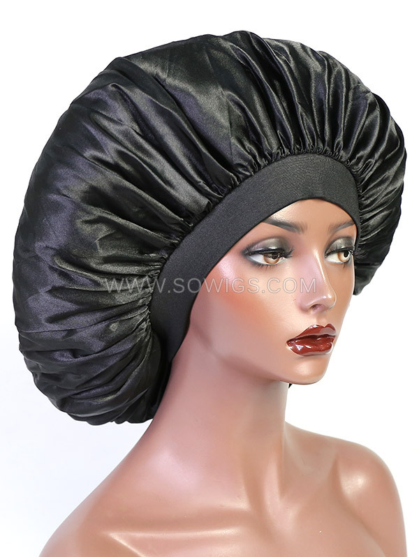Satin Bonnet For Night Sleep Hair Protectiver