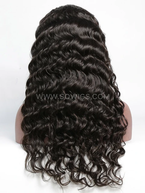 130% Density Silk Top Loose Wave Full Lace Wig Human Hair