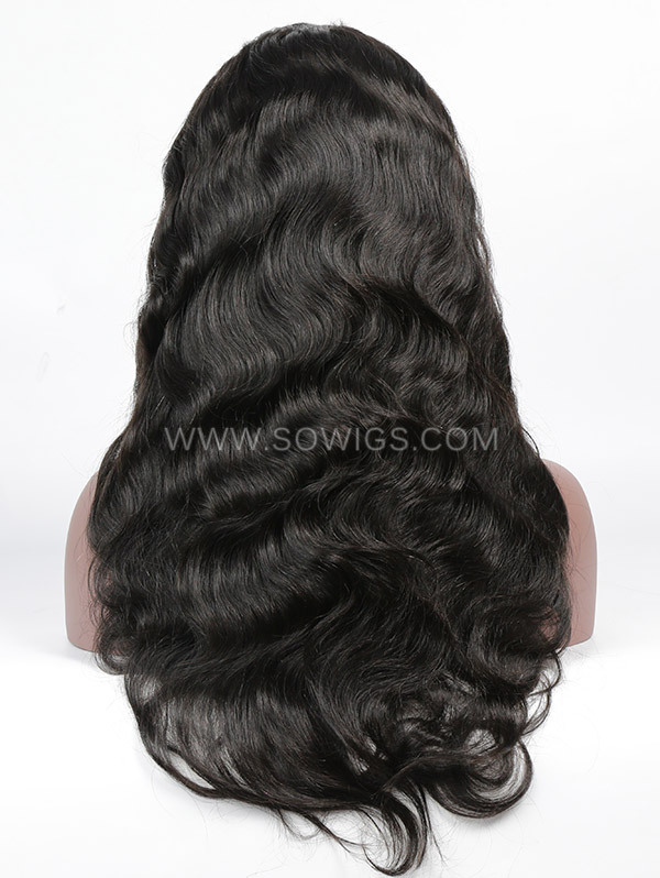 130% Density Silk Top Full Lace Wig Body Wave Virgin Human Hair