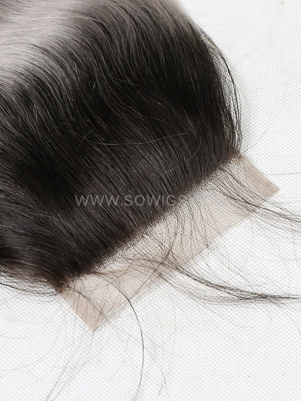 4*4 Lace Closure 1B/Grey Color Body Wave Human Hair