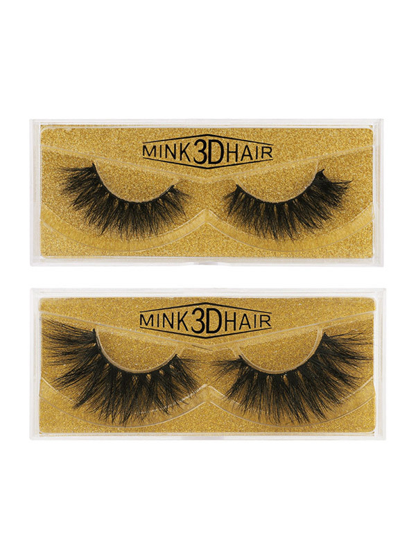 1 Pair Large Mink 3D Hair Eyelashes (25 size choices ,leave message or by random)