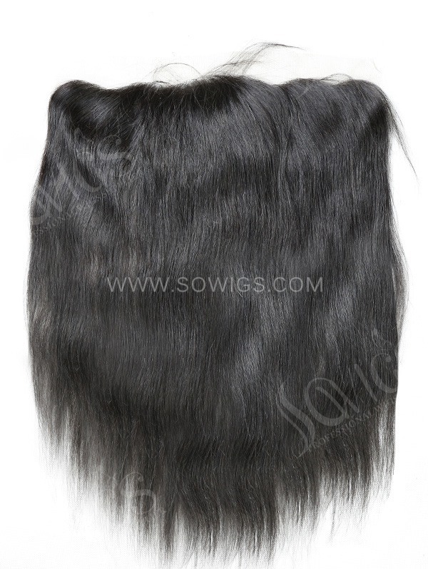 13*4 Silk Base Frontal Straight Human Hair