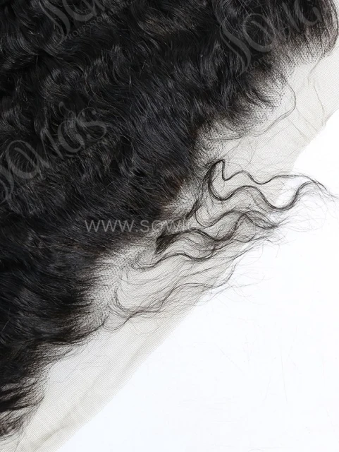 13*4 Silk Base Frontal Deep Wave Human Hair