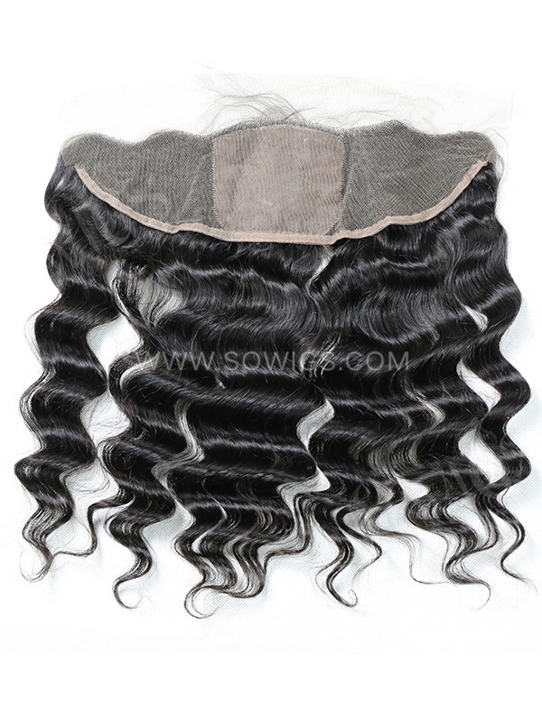 13*4 Silk Base Frontal Loose Wave Human Hair