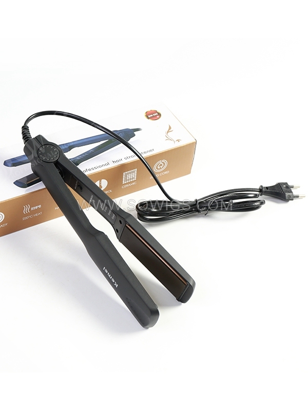 Ceramic Hair Straightener Flat Iron for Black Women