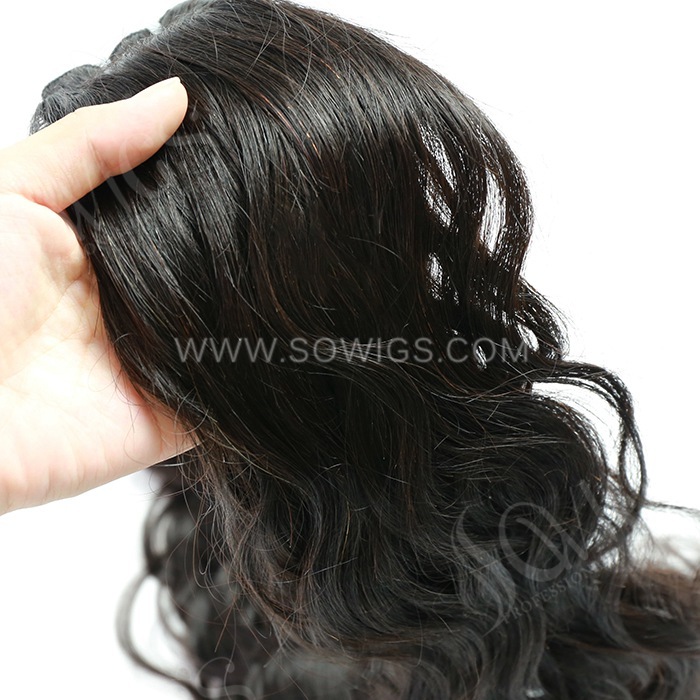 3 Bundles Natural Wave 100% Unprocessed Virgin Human Hair Extensions Double Weft Sowigs Hair Natural Color