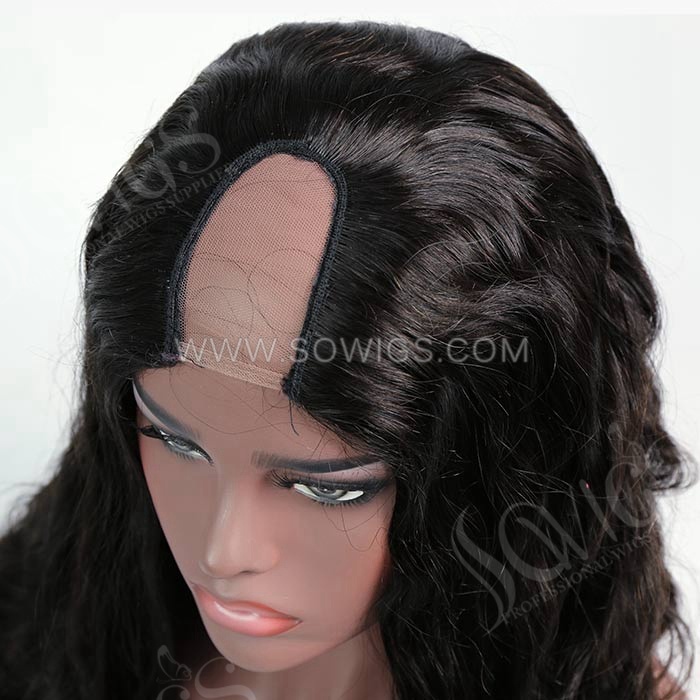 Body Wave U Part Wigs V Part Wigs 130% & 300% Density 100% Unprocessed Virgin Human Hair Natural Color