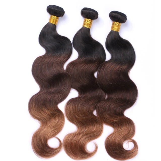 Color 1B/4/30# 1 Bundle Virgin Remy Human Hair Bundles Raw Hair Extensions 12a Hair Weave