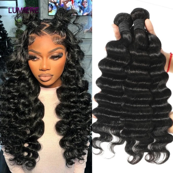 1 Bundle Body Wave 100% Unprocessed Virgin Human Hair Extensions Double Weft Sowigs Hair