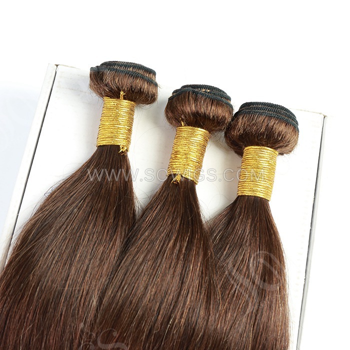 【9 hairstyle】Color Hair 1 Bundle 12-30inch 100% Virgin Human Hair Extension